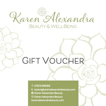 Gift Voucher - Karen Alexandra Beauty and Well-Being Tonbridge