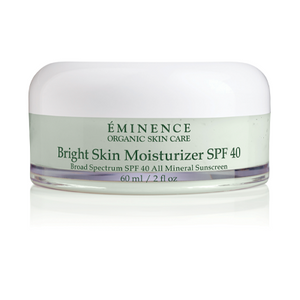 Éminence Organic Bright Skin Moisturiser SPF 40 60ml